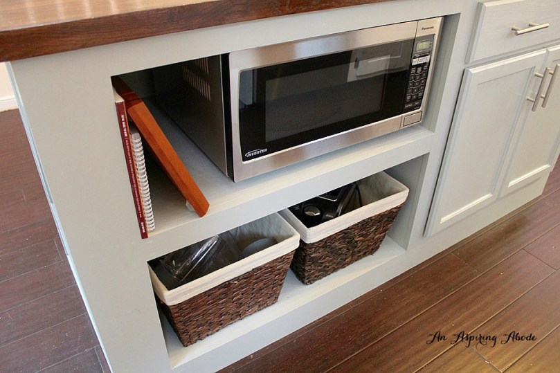 Close up of the cubbies